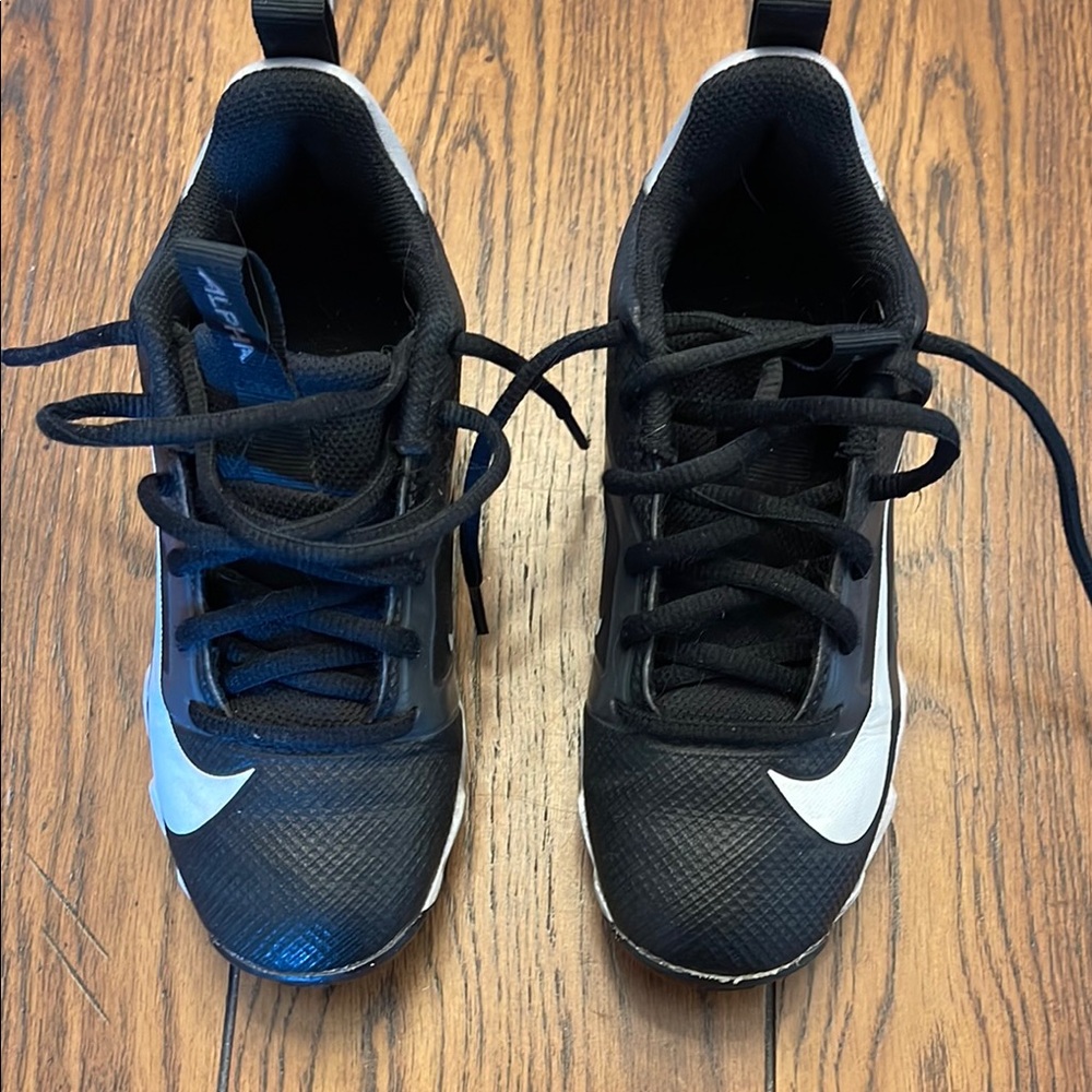 Nike Black and White Kids Shoes